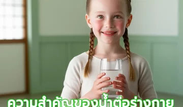 น้ำกับชีวิต ความสำคัญของน้ำต่อร่างกาย
